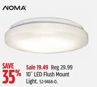 Canadian Tire NOMA 10 LED Flush Mount Light offer