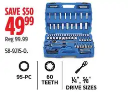 Canadian Tire General Use Sockets Sets offer