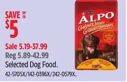 Canadian Tire Pedigree Selected Dog Food offer
