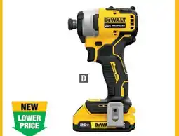 Home Depot 1/4 impact driver kit includes (1) 2.0Ah battery and charger offer