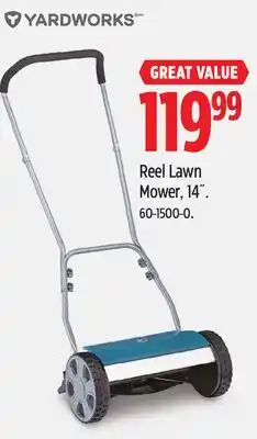 Canadian Tire Yardworks Reel Lawn Mower, 14 offer