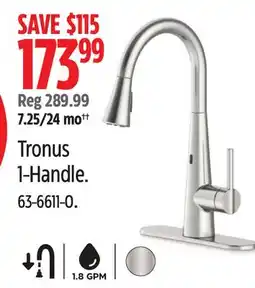 Canadian Tire Danze Tronus 1-Handle Kitchen Faucet offer