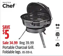 Canadian Tire Portable Charcoal Grill offer