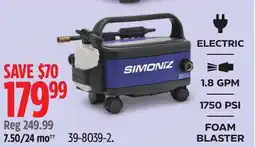 Canadian Tire SIMONIZ FOAM BLASTER offer