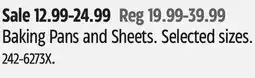 Canadian Tire Baking Pans and Sheets offer