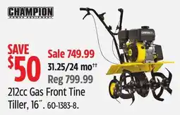 Canadian Tire 212cc Gas Front Tine Tiller offer