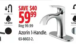 Canadian Tire Azorin 1-Handle offer