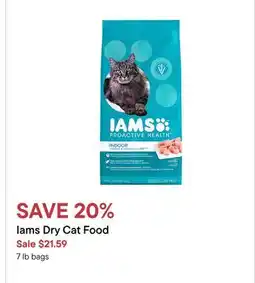 Petvalu Iams Dry Cat Food offer