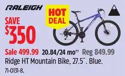Canadian Tire Ridge HT Mountain Bike offer