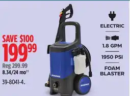 Canadian Tire Simoniz Pressure Washer offer
