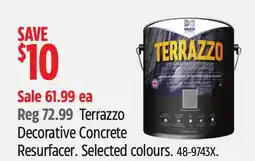 Canadian Tire Daich Terrazzo Decorative Concrete Resurfacer offer
