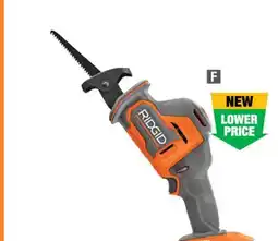 Home Depot subcompact one-handed reciprocating saw (tool only) offer