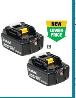 Home Depot 2-pack 3.0Ah high capacity battery offer