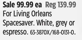 Canadian Tire For Living Orleans Spacesaver offer
