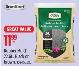 Canadian Tire GroundSmart Rubber Mulch offer