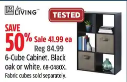 Canadian Tire 6-Cube Cabinet offer