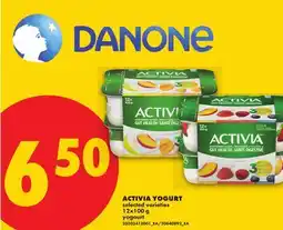 No Frills ACTIVIA YOGURT offer