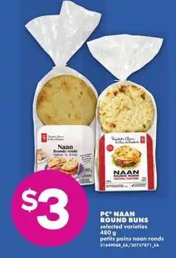 No Frills PC NAAN ROUND RUNS offer