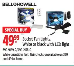 Canadian Tire Bell+Howell Socket Fan Lights offer