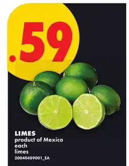 No Frills LIMES offer