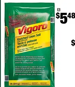 Home Depot Enriched lawn soil offer