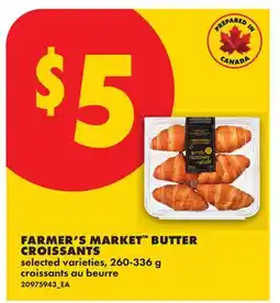 No Frills FARMER'S MARKET BUTTER CROISSANTS offer
