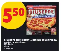 No Frills GIUSEPPE THIN CRUST or RISING CRUST PIZZA offer
