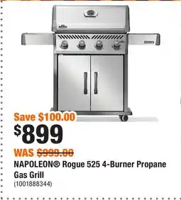 Home Depot NAPOLEON Rogue 525 4-Burner Propane Gas Grill offer