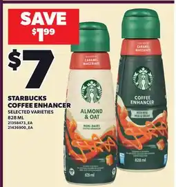 Loblaws STARBUCKS COFFEE ENHANCER offer