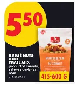 No Frills BASSÉ NUTS AND TRAIL MIX offer