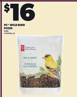 Loblaws PC WILD BIRD FOOD offer