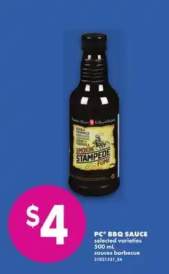 No Frills PC BBQ SAUCE offer