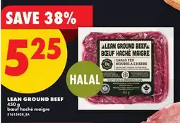 No Frills LEAN GROUND BEEF offer