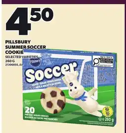 Loblaws PILLSBURY SUMMER SOCCER COOKIE offer