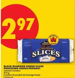 No Frills BLACK DIAMOND CHEESE SLICES PROCESSED CHEESE PRODUCT offer