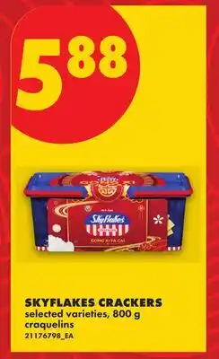 No Frills SKYFLAKES CRACKERS offer
