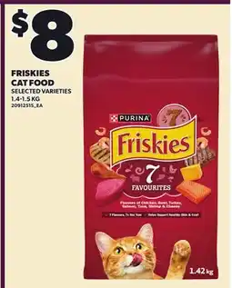 Loblaws FRISKIES CAT FOOD offer