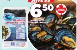 Loblaws CANADIAN COVE FROZEN PEI MUSSELS offer