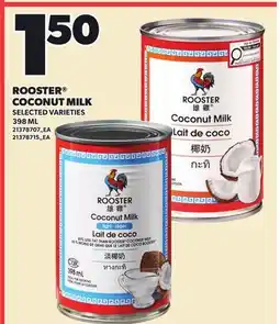 Loblaws ROOSTER COCONUT MILK offer