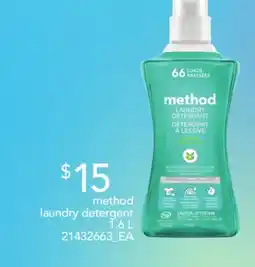 Loblaws METHOD LAUNDRY DETERGENT offer
