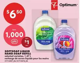 No Frills SOFTSOAP LIQUID HAND SOAP REFILL offer