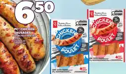 Loblaws PC CHICKEN SAUSAGES offer