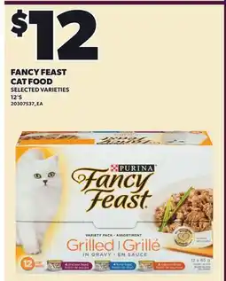 Loblaws FANCY FEAST CAT FOOD, 12'S offer