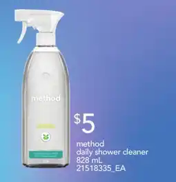 Loblaws METHOD DAILY SHOWER CLEANER offer