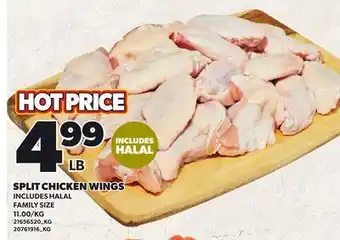 Loblaws SPLIT CHICKEN WINGS offer