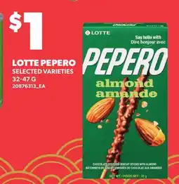 Loblaws LOTTE PEPERO offer