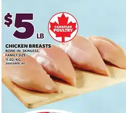 Loblaws CHICKEN BREASTS offer