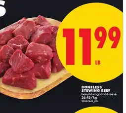 No Frills BONELESS STEWING BEEF offer