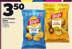 Loblaws LAY'S POTATO CHIPS offer