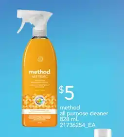 Loblaws METHOD ALL PURPOSE CLEANER offer